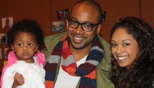Columbus Short and family